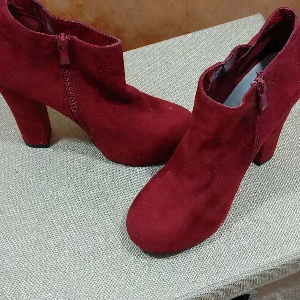 Platform ankle booties - Picture 2 of 7